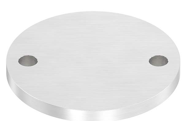 Anchor plate | dimensions: 120x10 mm | longitudinal grinding | V2A