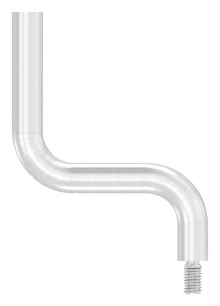 Bracket | Ø 14 mm | bent with internal and external thread | V2A