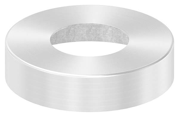 Cover rosette | dimensions: Ø 105x25 mm | for round tube: Ø 48.3 mm | V4A