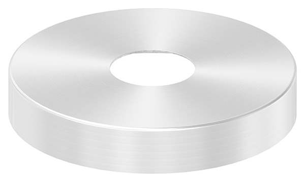 Cover rosette | dimensions: Ø 145x25 mm | for round tube: Ø 42.4 mm | V2A