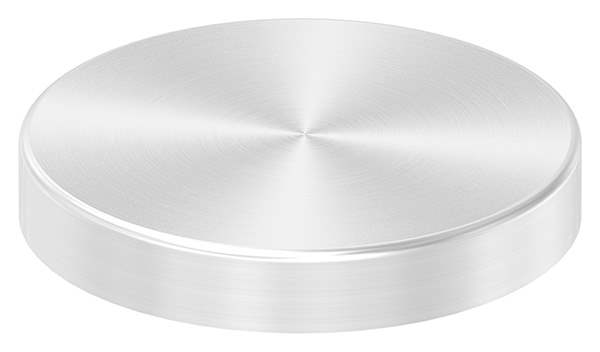 Cover rosette | dimensions: Ø 76x12 mm | without drilling | V2A