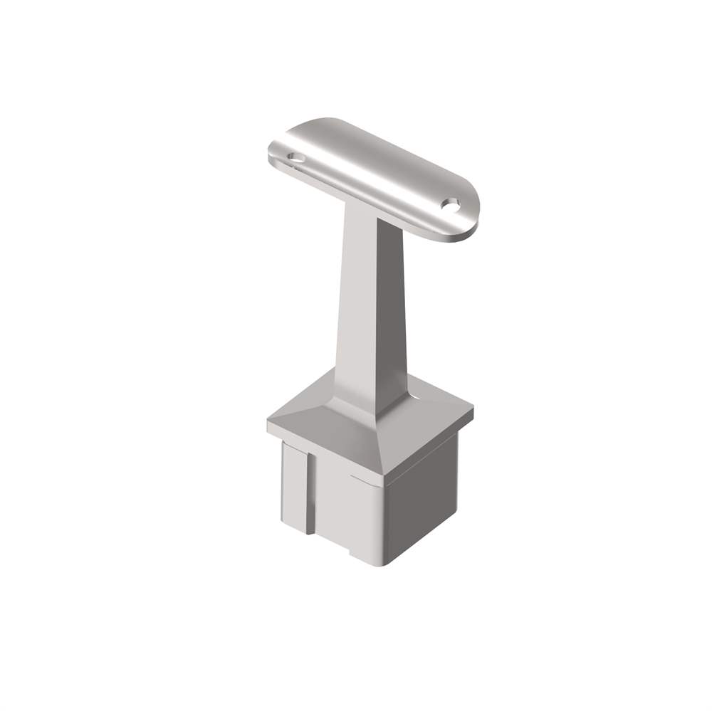 Handrail bracket | for square tube: 40x40x2 mm | V4A