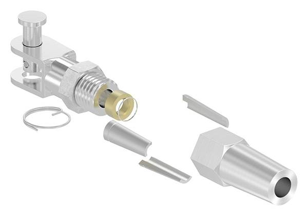 Fork terminal for self-assembly | For rope Ø 6 mm | V4A