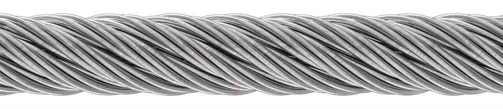 Stainless steel cable 7x7 | flexible | Ø 2 mm to Ø 8 mm | price per meter | V4A