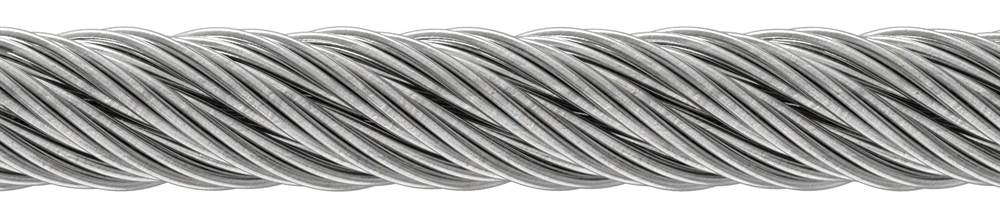 Stainless steel cable 7x7 | flexible | Ø 2 mm | price per meter | V4A