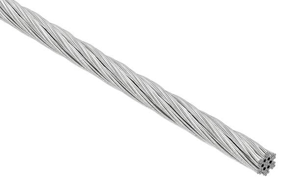 Stainless steel cable 7x7 | flexible | Ø 3 mm | price per meter | V4A
