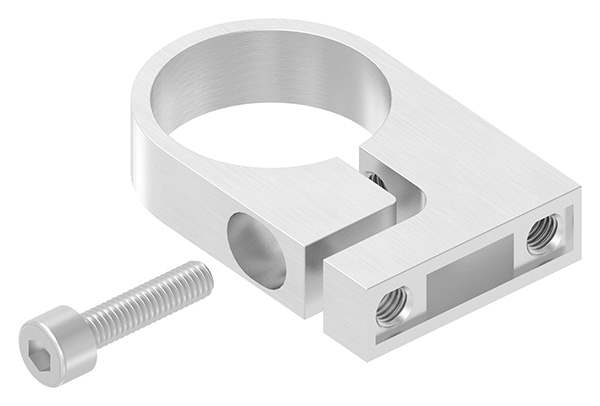 Clamping ring for round tube 42.4 mm V2A | 35 mm