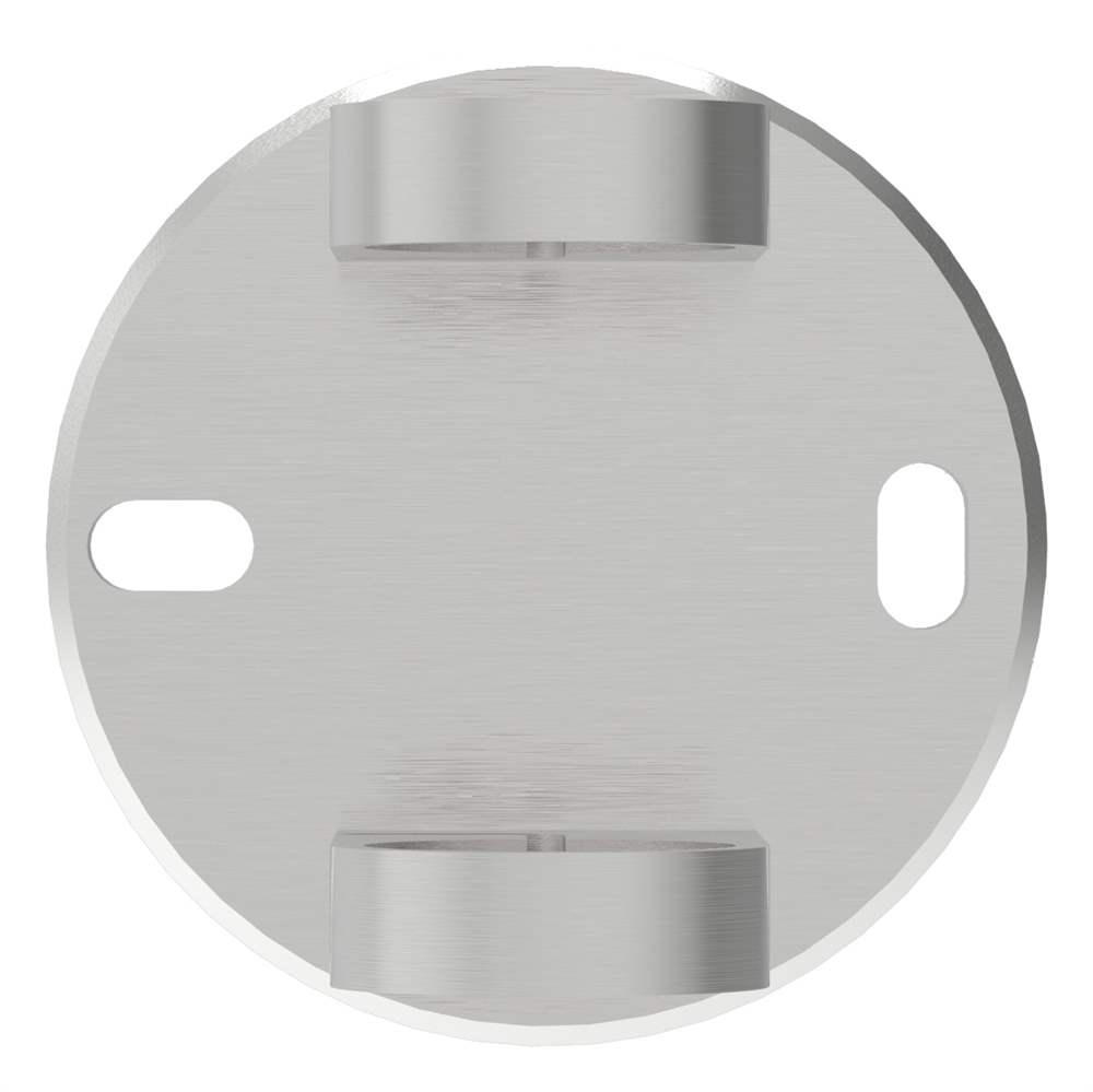 Wall mounting | Dimensions: 120x10 mm | for clamping | for round tube: Ø 42.4 mm | V2A