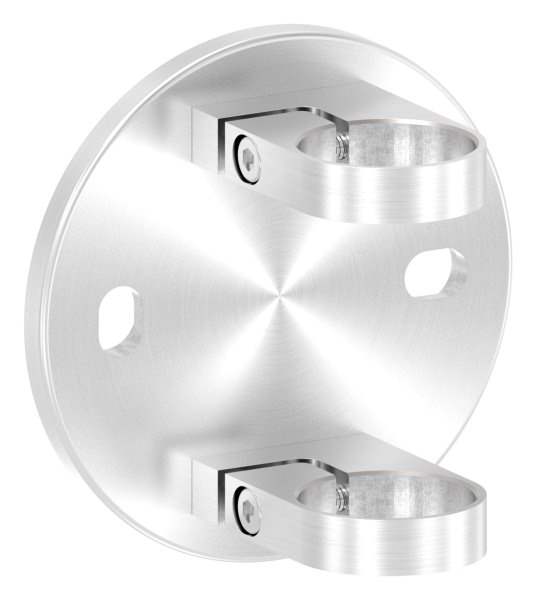 Wall mounting Ø 150 mm for round tube Ø 48.3 mm