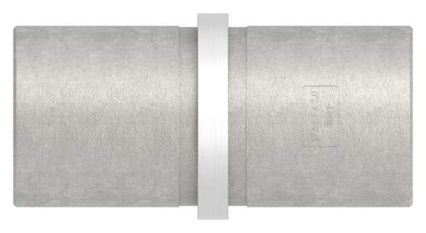 Connector for round tube | Dimensions: Ø 33.7x2.0 mm | V2A