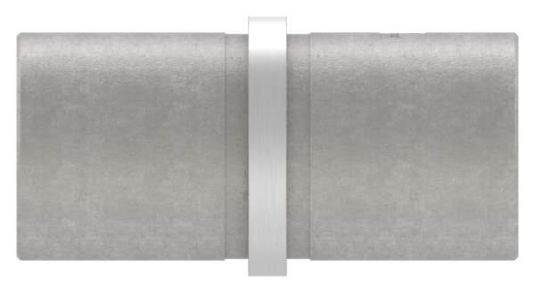 Connector for round tube | Dimensions: Ø 33.7x2.0 mm | V2A