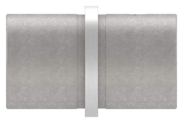 Connector short for round tube | Dimensions: Ø 42.4x3.0 mm | V2A
