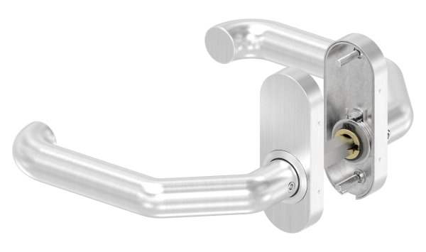 Pair of lever handles rotatable including 8 mm lever pin