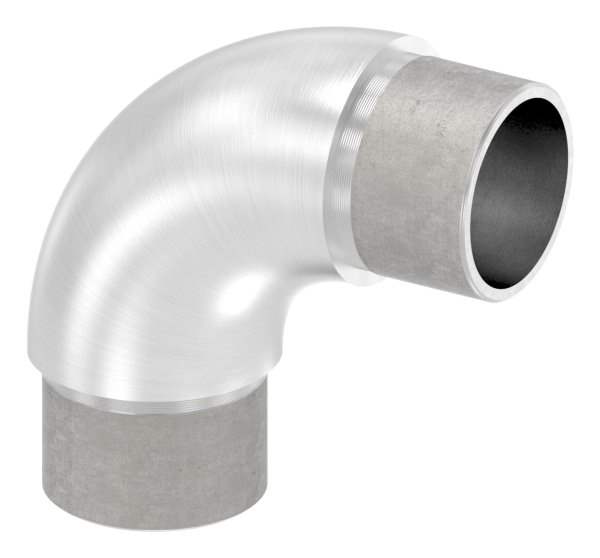 Pipe bend 90° round, for round pipe Ø 33.7x2.0 mm V2A