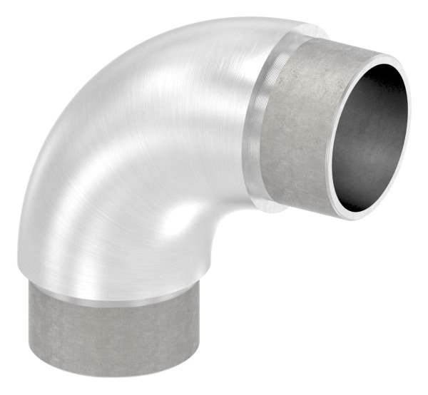 Pipe bend 90° round, for round pipe Ø 42.4x2.5 mm V2A
