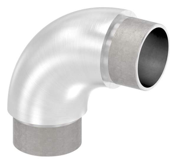 Pipe bend 90° round V2A for round pipe Ø 42,4x3,0 mm