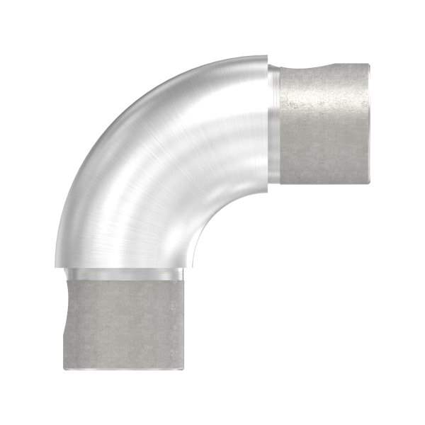 Pipe bend adjustable, for round pipe Ø 33.7x2.0 mm V2A