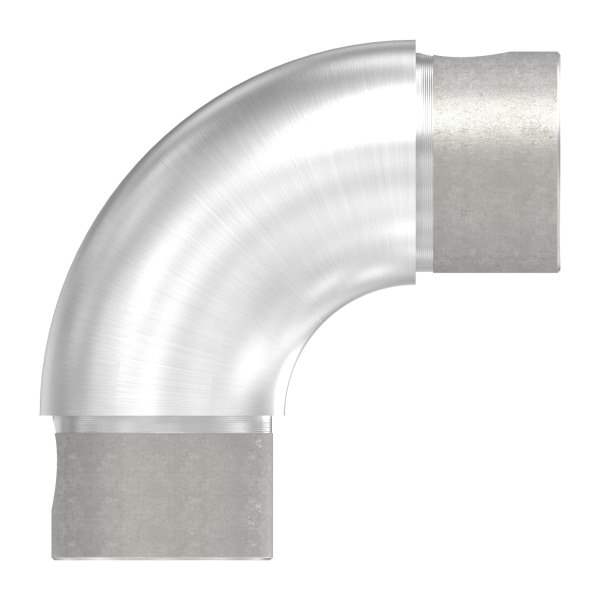 Pipe bend adjustable, for round pipe Ø 42,4x2,0 mm V4A