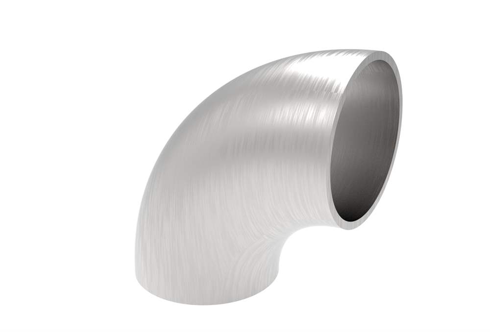 Elbow 90° | for welding | for round tube: Ø 42.4 mm | V2A