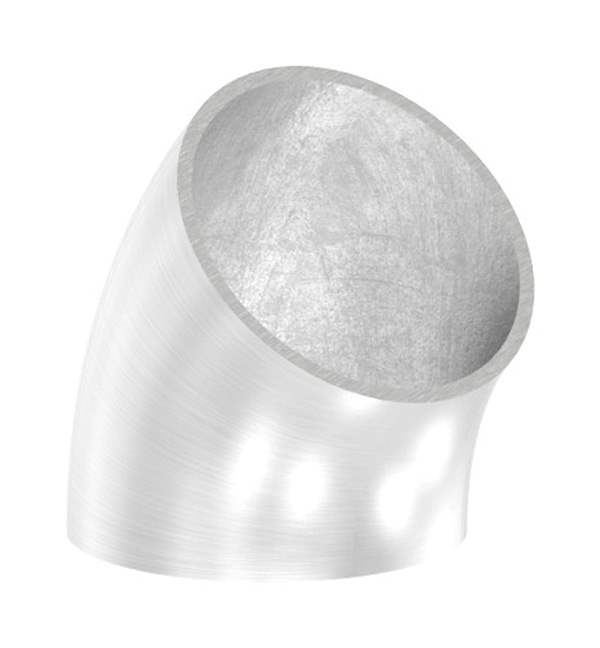 Elbow 45° | for welding | for round tube: Ø 48.3 mm | V2A