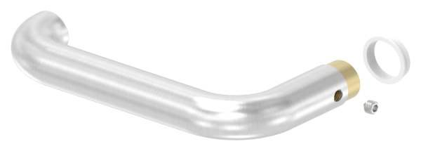 Door handle made of stainless steel V2A / AISI304