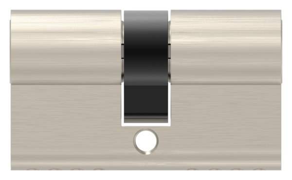 Cylinder stainless steel look 55 mm with 3 keys