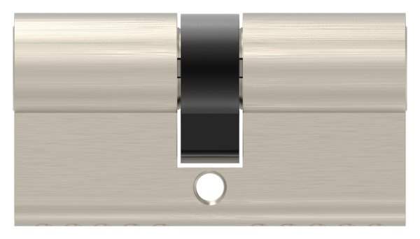 Cylinder stainless steel look 60 mm with 3 keys