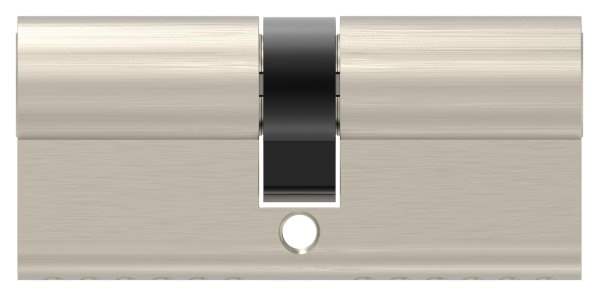 Cylinder stainless steel look 70 mm with 3 keys