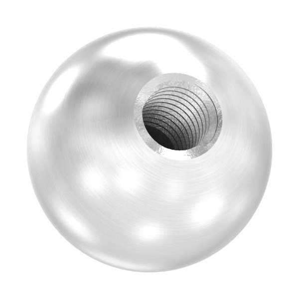 solid ball | Ø 15 mm | with thread M5 | V2A
