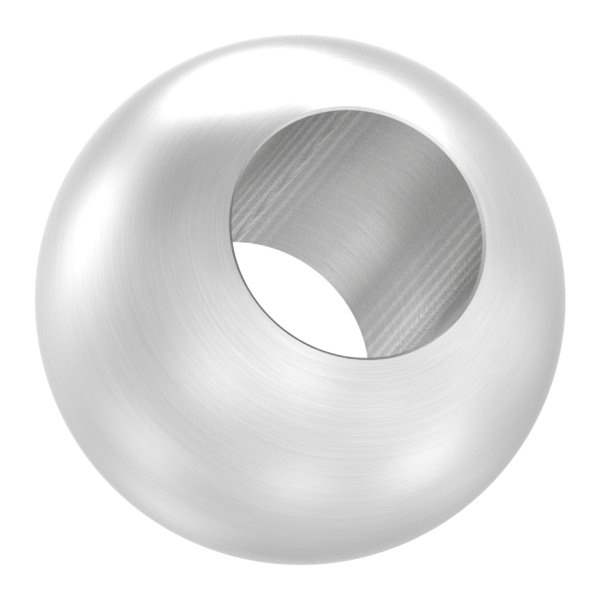Ball | Ø 25 mm | with through hole: 12.2 mm | V2A