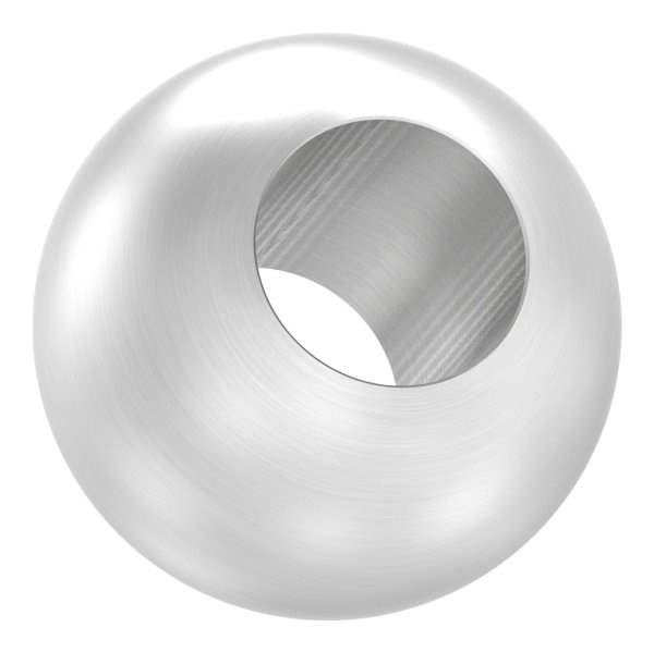 Ball | Ø 30 mm | with through hole: 14.2 mm | V2A