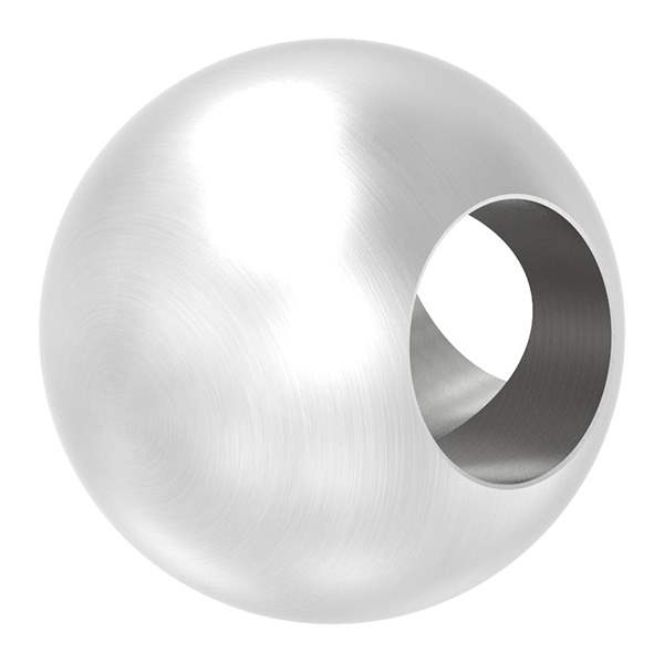 Ball | Ø 25 mm | with 2 x 90° holes 12.2 mm | V2A