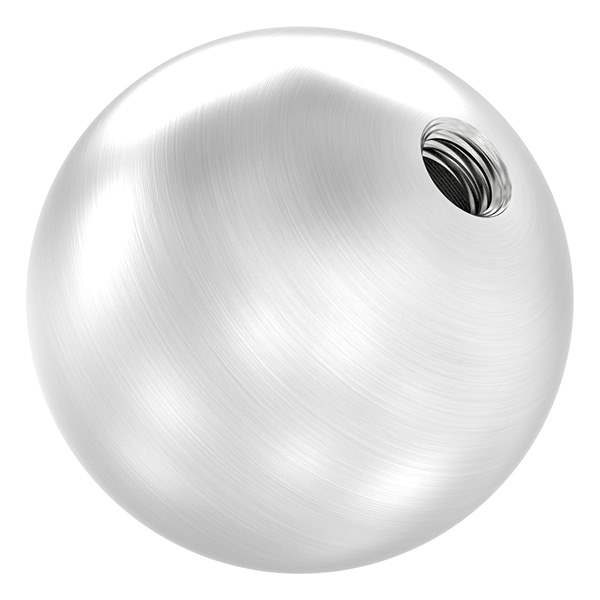 Hollow ball Ø 40 mm with thread M8 V2A