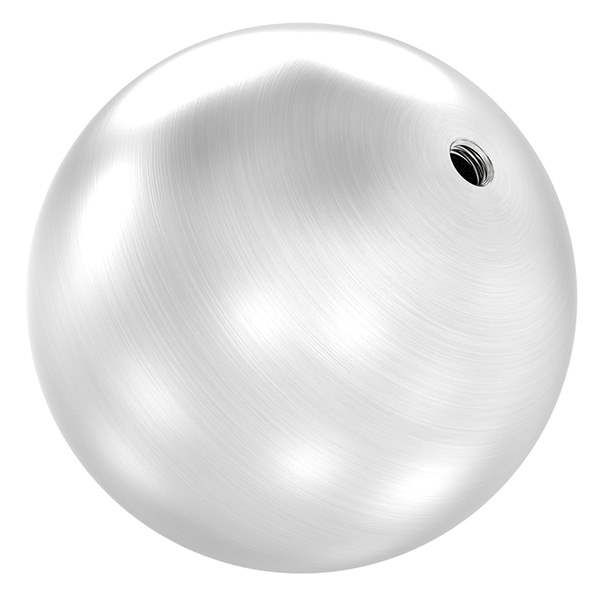 Hollow ball Ø 100 mm with thread M10 V2A