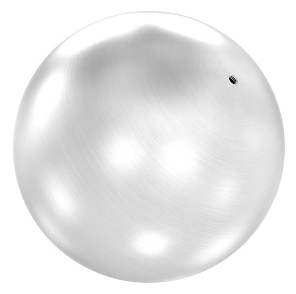 Hollow ball Ø 250 mm with thread M10 V2A