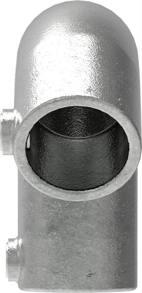 Pipe connector | Elbow variable 40-70° | 123B34 | 33,7 mm | 1 | Malleable cast iron and electrogalvanized