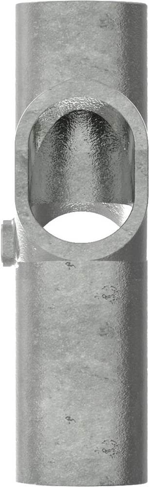 Tube Connector | Cross Piece 30-45° | 126C42 | Ø 42,4 mm | 1 1/4 | Malleable Iron & Electro Galvanized