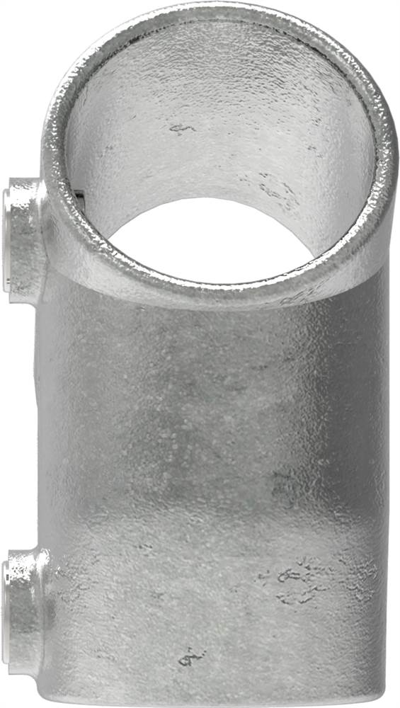 Pipe connector | T-piece short 30-60° | 129A27 | 26,9 mm | 3/4 | Malleable cast iron and electrogalvanized