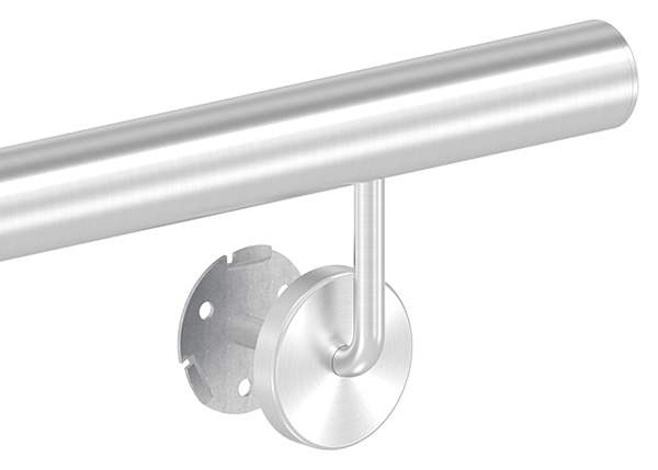 Handrail | ready for installation | length: 1200 mm | round tube: Ø 42.4 mm | V2A