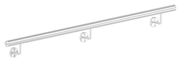 Handrail | ready for installation | length: 1500 mm | round tube: Ø 42.4 mm | V2A