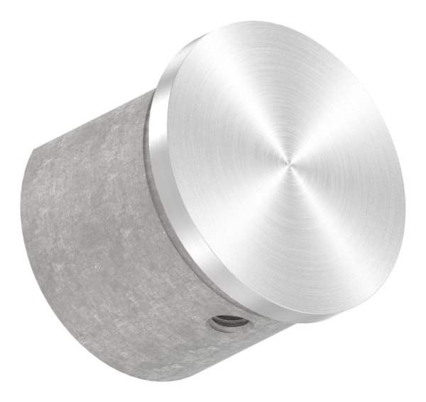 End cap | flat design | for grooved tube Ø 42.4 mm | V2A