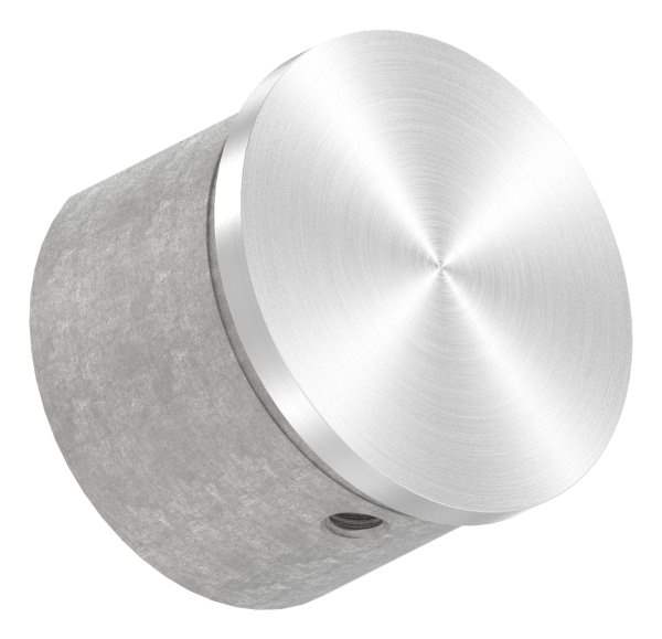End cap | flat design | for grooved tube Ø 48.3 mm | V4A