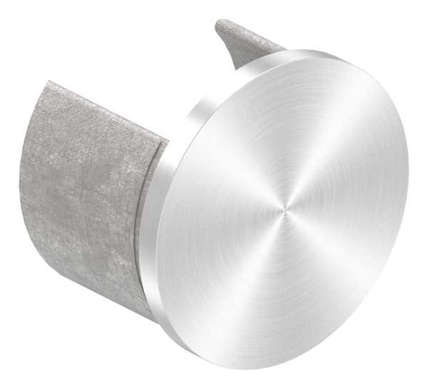 End cap | flat design | for grooved tube Ø 48.3 mm | V2A