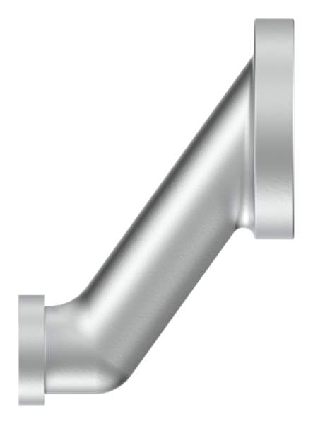 Aluminum door knob | with aluminum short plate | aluminum EV1
