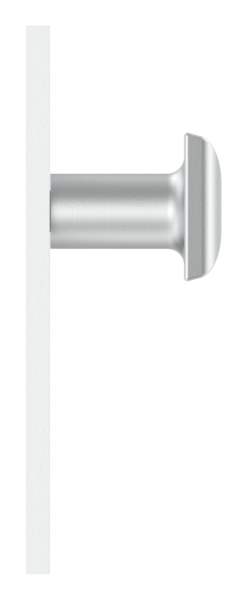 Aluminum lever handle | fixed with aluminum cylinder short plate | aluminum EV1