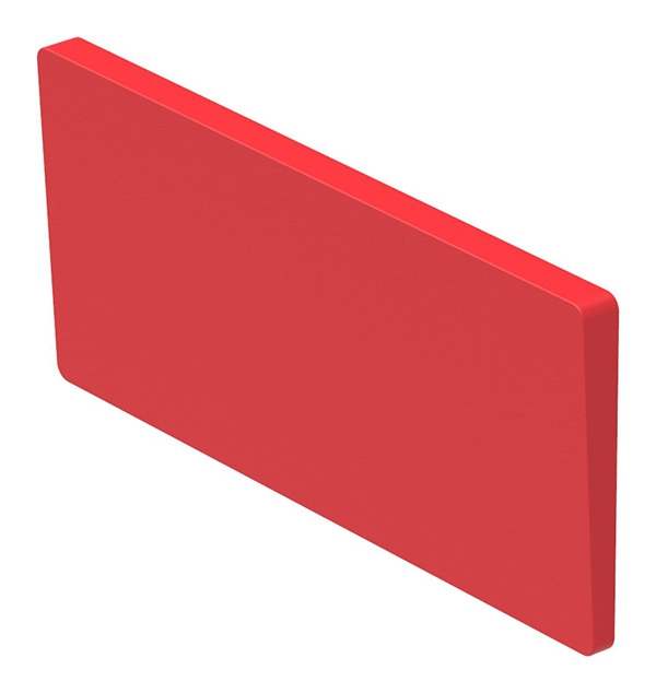 Wedge | for aluminum profile | for glass 12.76-13.52 mm