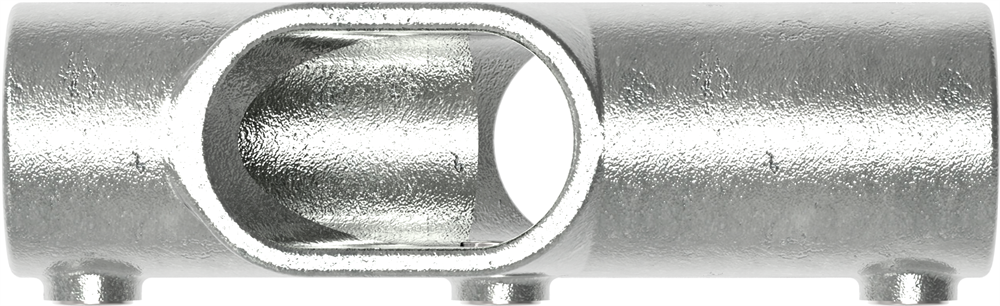 Pipe connector | Cross piece 30-45° | 130 | 33.7 mm - 48.3 mm | 1 - 1 1/2 | Malleable cast iron and electrogalvanized