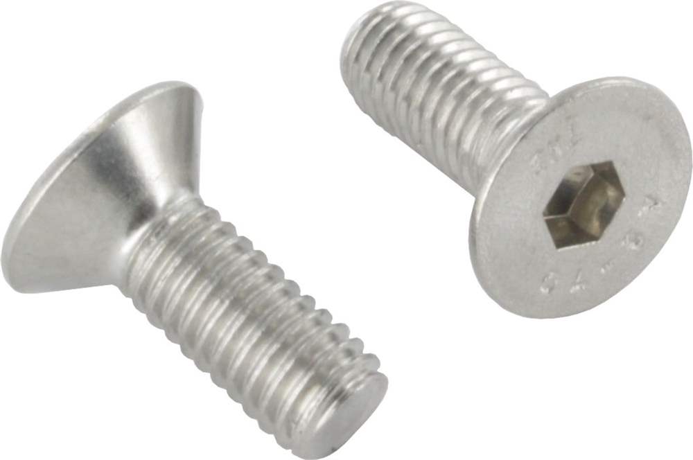 Countersunk screw | with thread: M5x16 mm | V2A