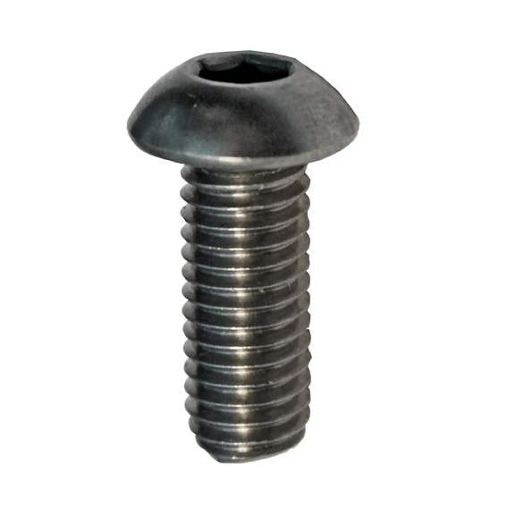Fixing screw | with thread: M8x20 mm | for glass clamp | V2A