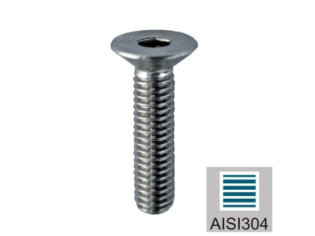 Fixing screw | with thread: M6x16 mm | for sheet metal holder | V2A